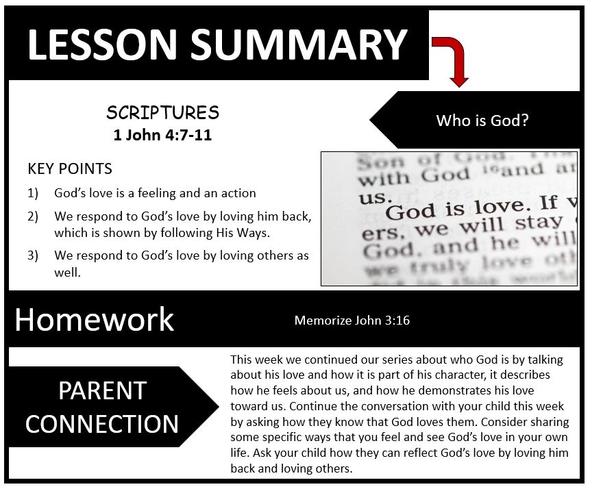 1-3: God Is Love | Scatter What Matters